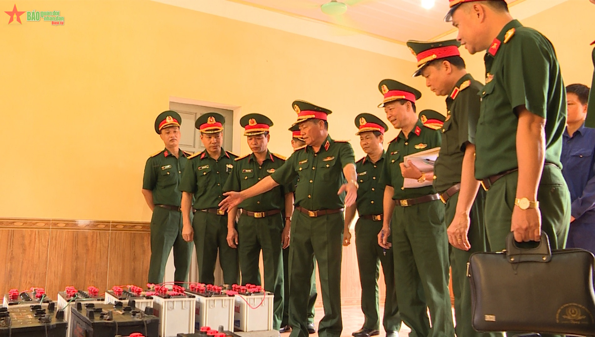 Kiểm tra công tác chuẩn bị Hội thi xe tốt, lái xe giỏi toàn quân 2023 tại Quân khu 1